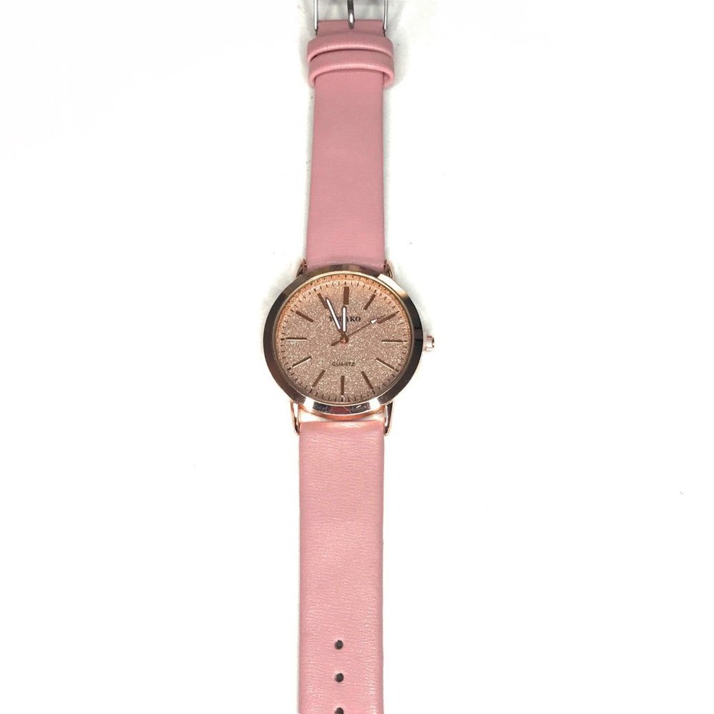Women’s Pink Glitter Fashion Watch NWOT - Great Gift - Picture 5 of 5